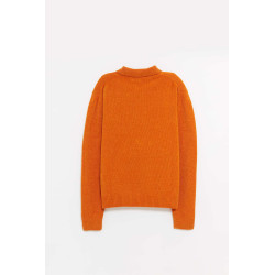 SUNFLOWER ORANGE CHENILE POLO